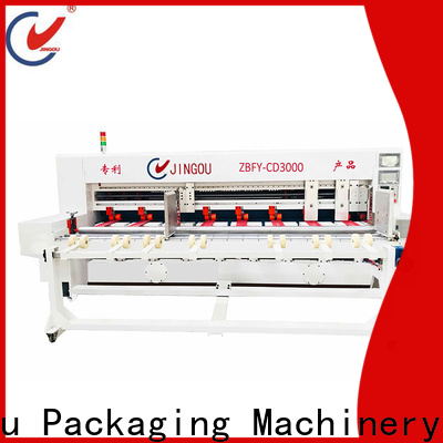 Jingou Packaging Machinery inexpensive core cutting machine price free quote for white card boxes