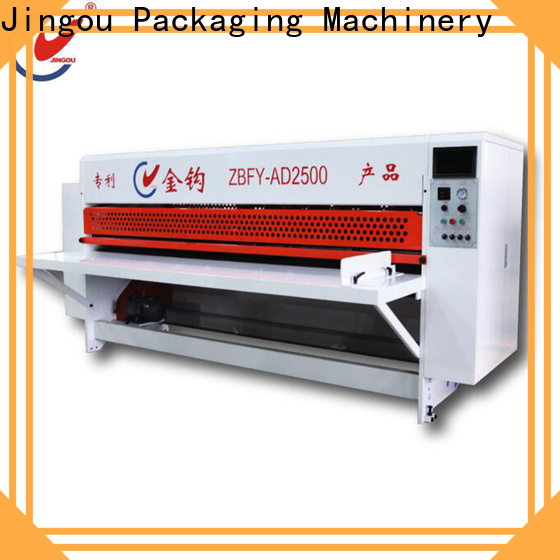 Jingou Packaging Machinery reliable sheet cutting machine widely-use for white card boxes