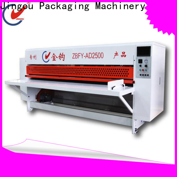 Jingou Packaging Machinery thin box making machine inquire now for corrugated boxes