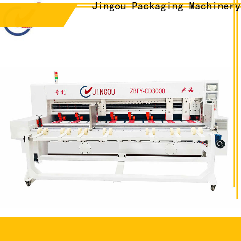 Jingou Packaging Machinery thin cardboard cutting machine widely-use for corrugated boxes