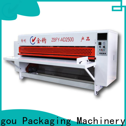 Jingou Packaging Machinery scorer paper cutting machine order now for hardcover box