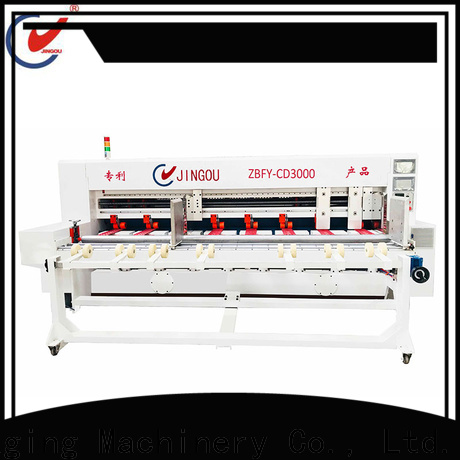 Jingou Packaging Machinery slitter cardboard cutting tools for wholesale for white card boxes