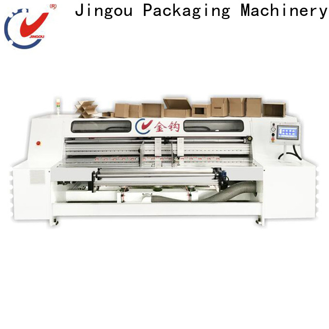 Jingou Packaging Machinery making corrugated box making machine for sale vendor for cosmetic box