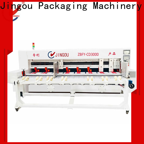 Jingou Packaging Machinery thin cardboard box cutter free quote for cosmetic box