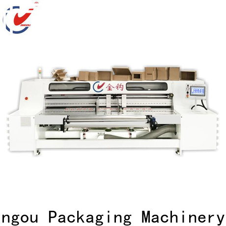 Jingou Packaging Machinery safety corrugated box machine price widely-use for gift box