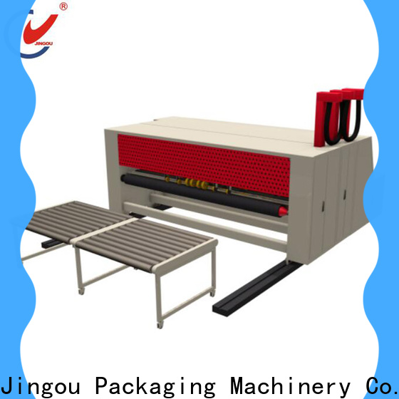 Jingou Packaging Machinery effective corrugated box making machine price order now for corrugated boxes