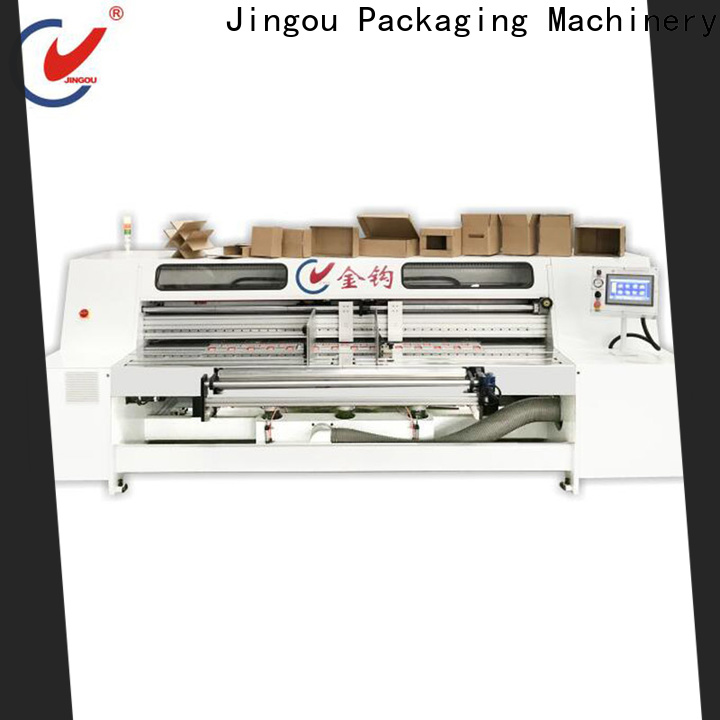 Jingou Packaging Machinery safety box manufacturing machine producer for cosmetic box