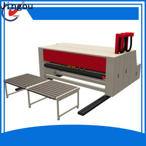 Jingou Packaging Machinery first-rate carton box manufacturing machine price widely-use for corrugated boxes