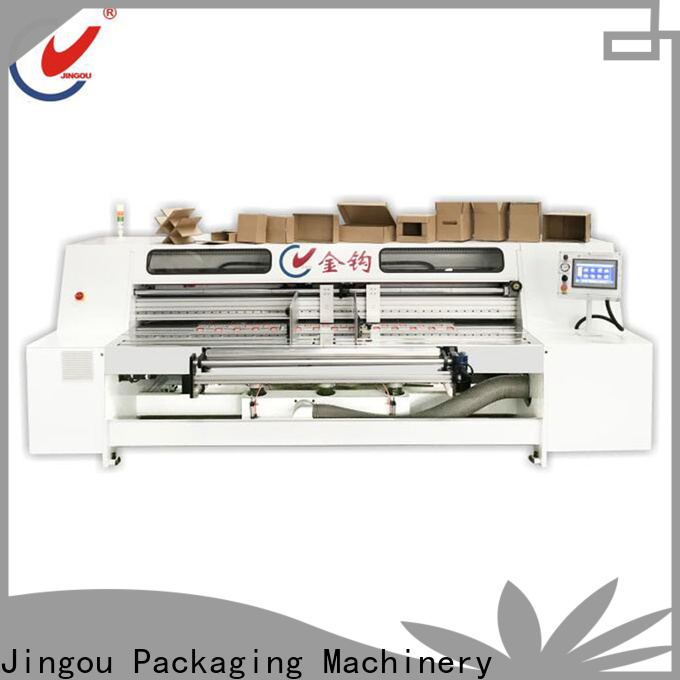 Jingou Packaging Machinery commercial corrugated box making machine cost supply for paper box