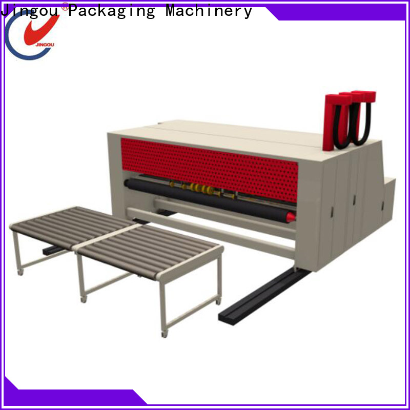 Jingou Packaging Machinery new-arrival box manufacturing machine vendor for white card boxes