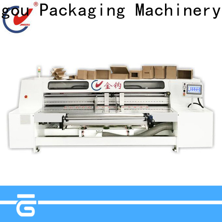 Jingou Packaging Machinery commercial cardboard box manufacturing machine widely-use for corrugated boxes