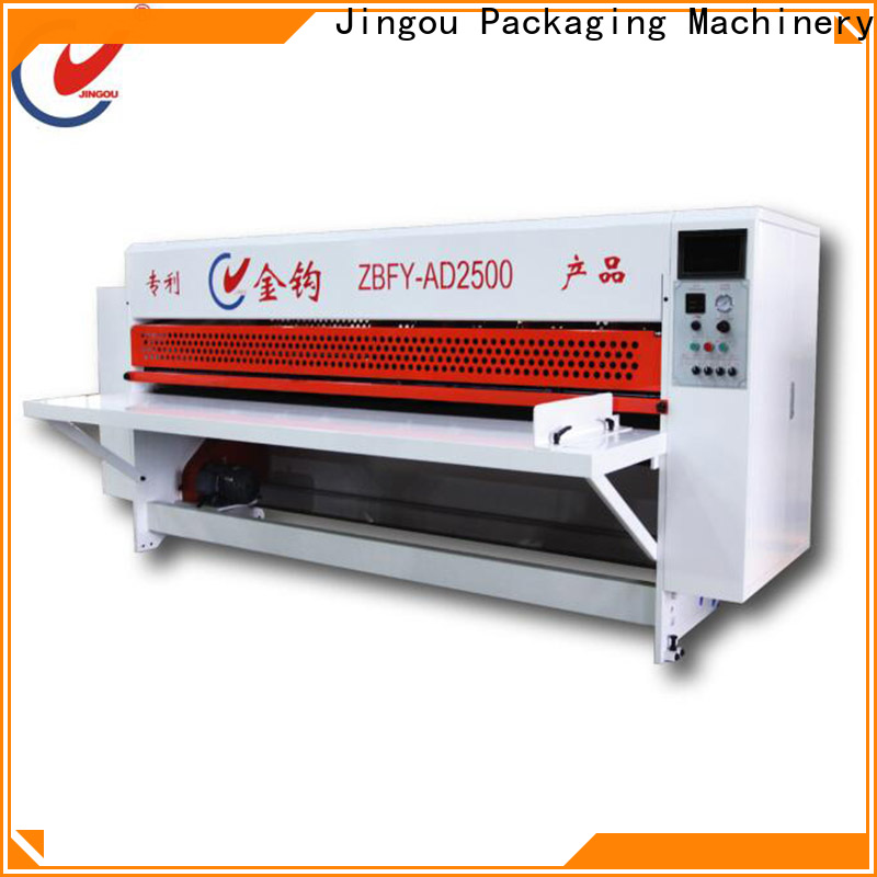 Jingou Packaging Machinery commercial paper cutting machine buy now for white card boxes