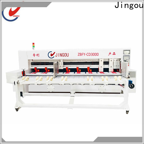 Jingou Packaging Machinery corrugated box making machine widely-use for display box