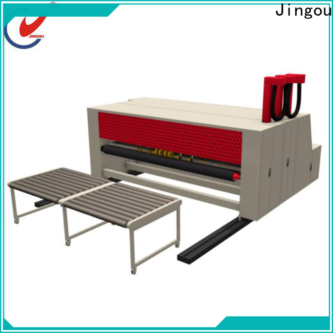 Jingou Packaging Machinery commercial carton box making machine price widely-use for hardcover box