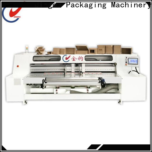 Jingou Packaging Machinery new-arrival used corrugated box machinery for sale producer for hardcover box