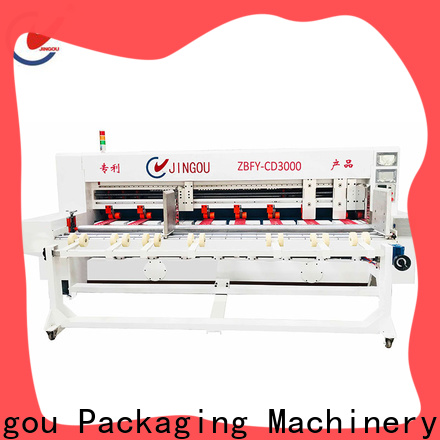 Jingou Packaging Machinery superior cardboard cutting machine check now for white card boxes