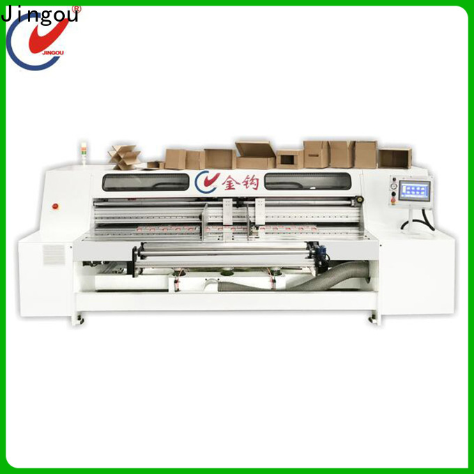 Jingou Packaging Machinery cs box folding machine from China for hardcover box