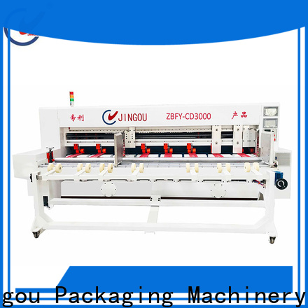 Jingou Packaging Machinery effective core cutting machine price buy now for white card boxes