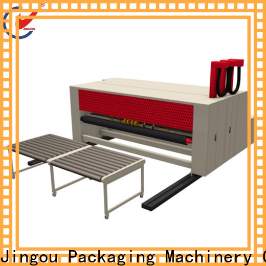 Jingou Packaging Machinery semiauto box machine with good price for white card boxes