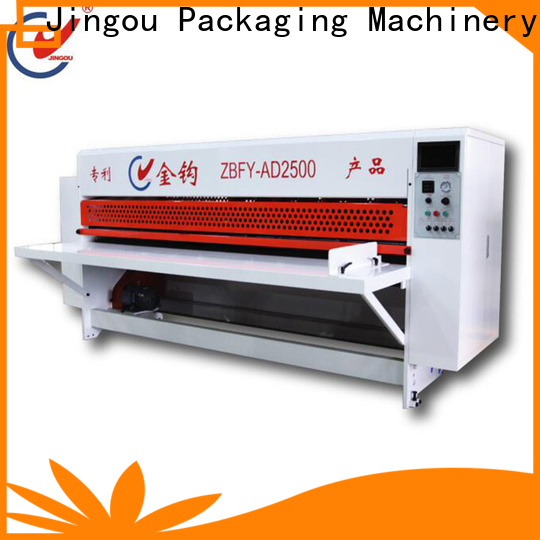 Jingou Packaging Machinery scorer die cut cardboard free quote for hardcover box