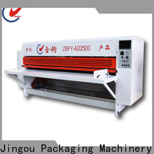 Jingou Packaging Machinery slitter corrugated cardboard cutter inquire now for hardcover box