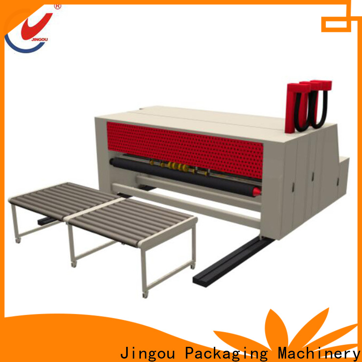 Jingou Packaging Machinery new-arrival cardboard box manufacturing machine from China for white card boxes