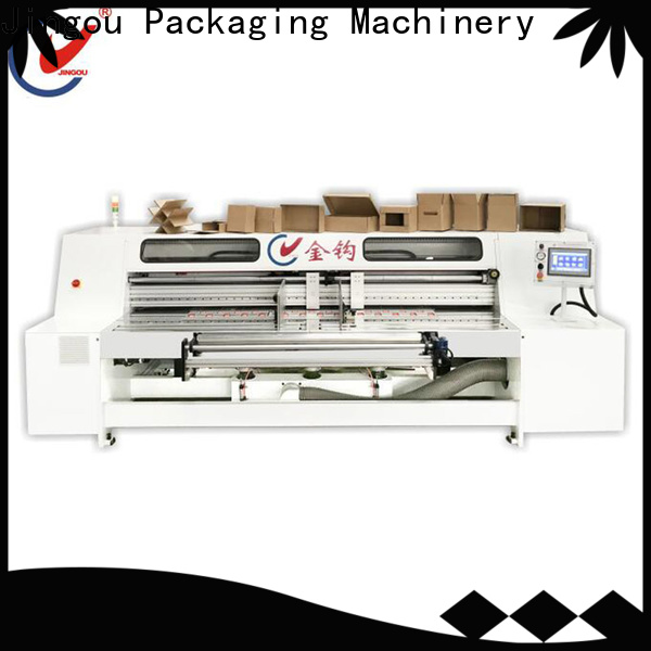 Jingou Packaging Machinery first-rate corrugated box manufacturing machine producer for gift box