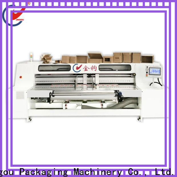 Jingou Packaging Machinery auto box making machine price supply for cosmetic box