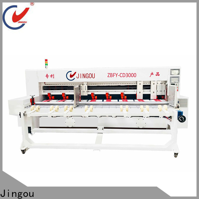 Jingou Packaging Machinery reliable cardboard machine order now for cosmetic box