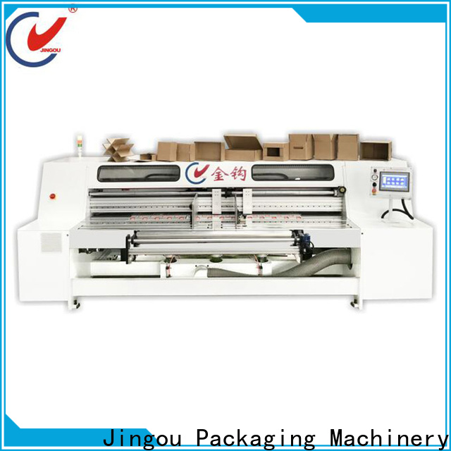 Jingou Packaging Machinery cs box maker machine price from China for corrugated boxes