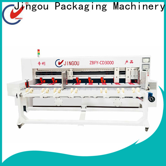 Jingou Packaging Machinery gradely paper cutting machine for wholesale for corrugated boxes