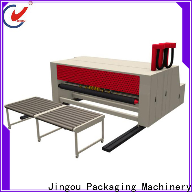 safety cardboard box folding machine making from China for white card boxes