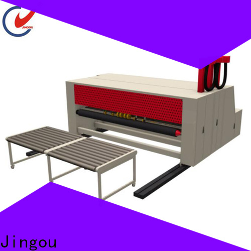 Jingou Packaging Machinery custom cardboard box making machine price free quote for hardcover box