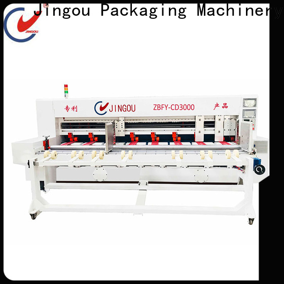 Jingou Packaging Machinery inexpensive cardboard box making machine buy now for paper box