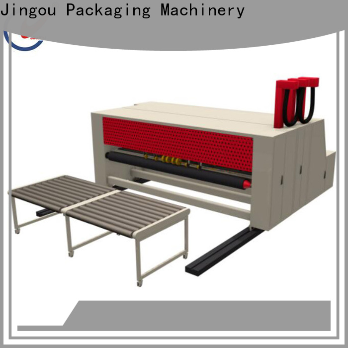 Jingou Packaging Machinery semiauto carton box making machine factory price for hardcover box