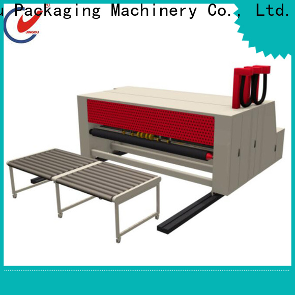 Jingou Packaging Machinery caseking corrugated box making machine price vendor for gift box