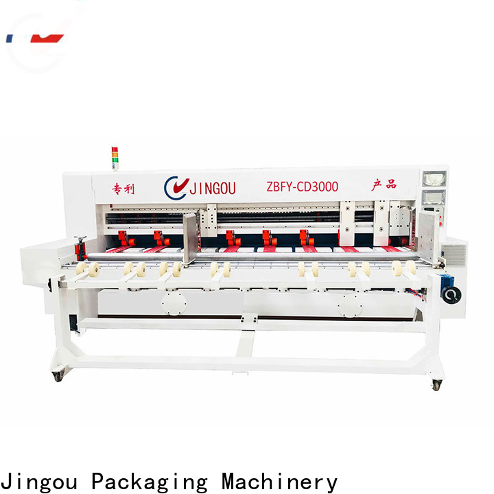 Jingou Packaging Machinery scorer core cutting machine price order now for cosmetic box