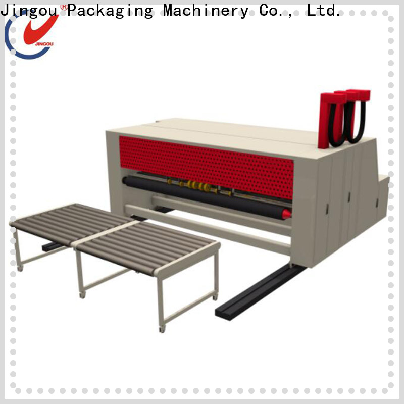 Jingou Packaging Machinery semiauto corrugated box packaging machine vendor for gift box