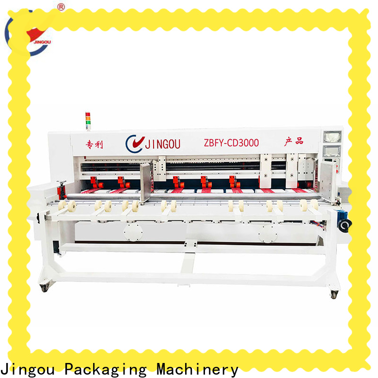 Jingou Packaging Machinery auto simplicity rotary cutting machine inquire now for cosmetic box