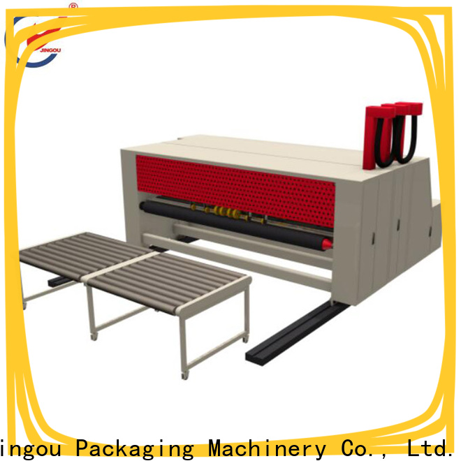 Jingou Packaging Machinery semiauto paper box making machine widely-use for cosmetic box