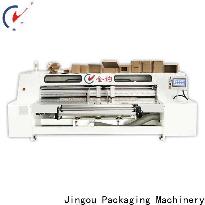 Jingou Packaging Machinery safety box making equipment from China for gift box