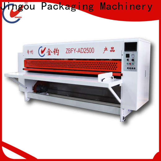 Jingou Packaging Machinery slitter simplicity rotary cutting machine free quote for cosmetic box