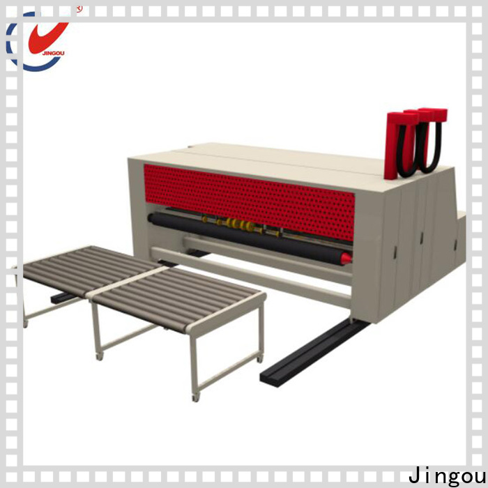 Jingou Packaging Machinery making corrugated box manufacturing machine widely-use for display box