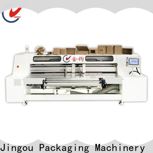 Jingou Packaging Machinery effective carton box making machine supply for cosmetic box