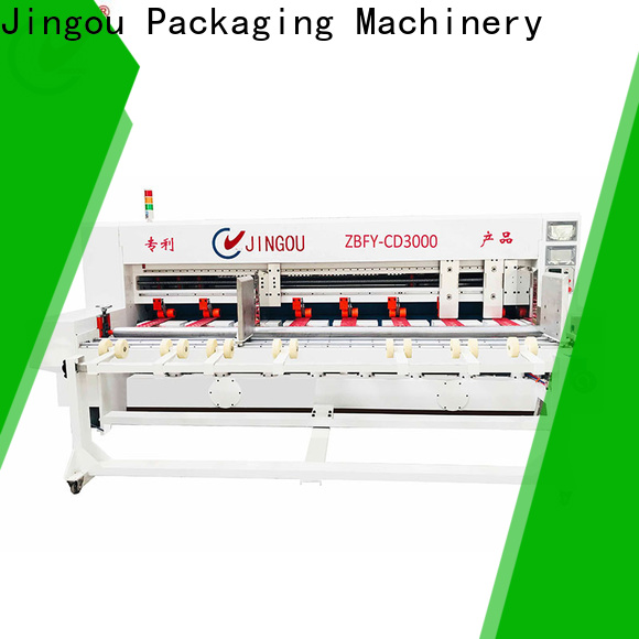 Jingou Packaging Machinery scorer cardboard tube cutting machine check now for white card boxes