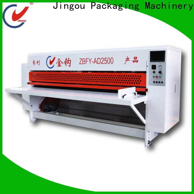 Jingou Packaging Machinery reliable sheet cutting machine inquire now for white card boxes