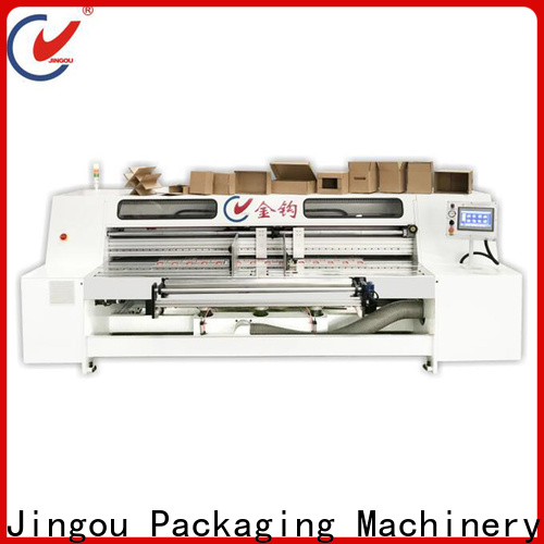 Jingou Packaging Machinery machine corrugated box manufacturing machine free quote for gift box