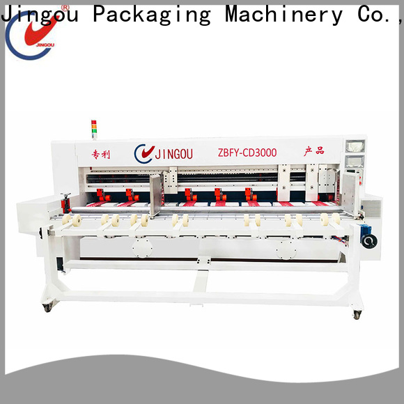 Jingou Packaging Machinery cardboard core cutting machine widely-use for white card boxes