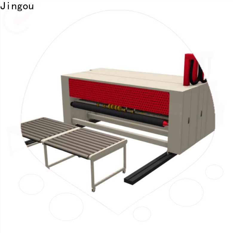 Jingou Packaging Machinery effective corrugated box making machine price vendor for hardcover box