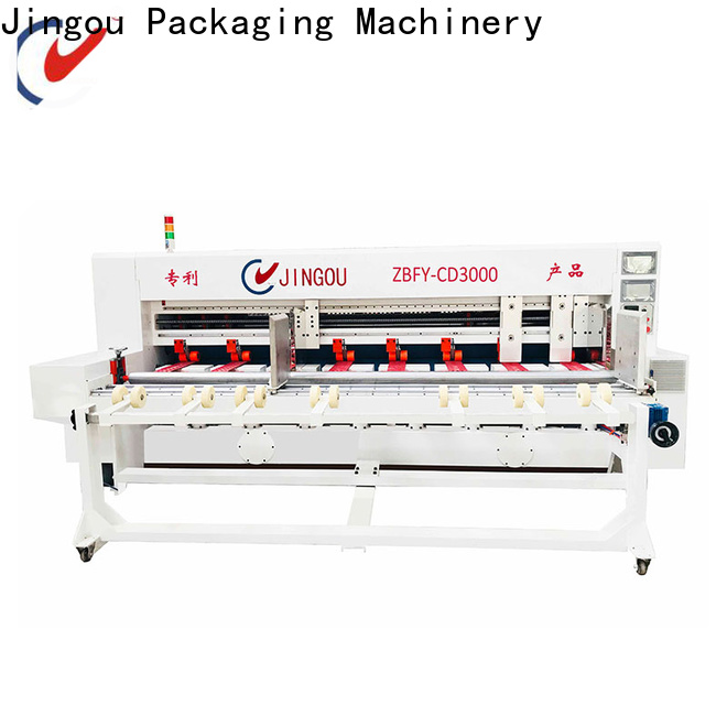 Jingou Packaging Machinery gradely cutting machine widely-use for corrugated boxes